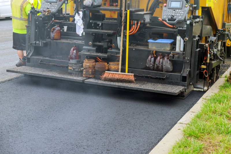 Asphalt Paving in Action