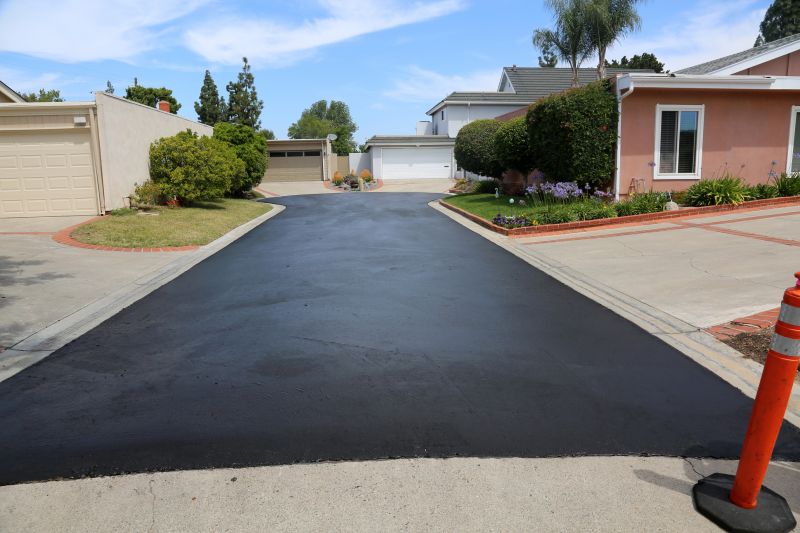 Completed Driveway with Edging