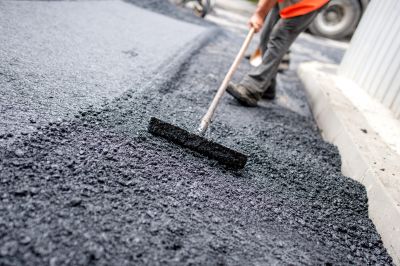 Asphalt Paving Crew